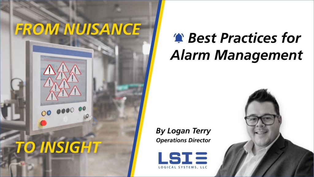 Best Practices for Alarm Management by Logan Terry